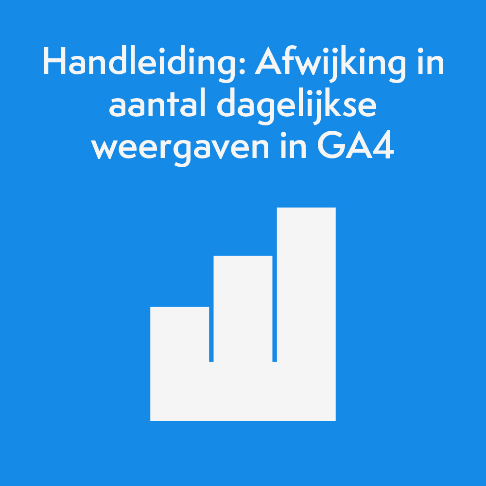 Tutorial: Deviation in number of daily views in GA4
